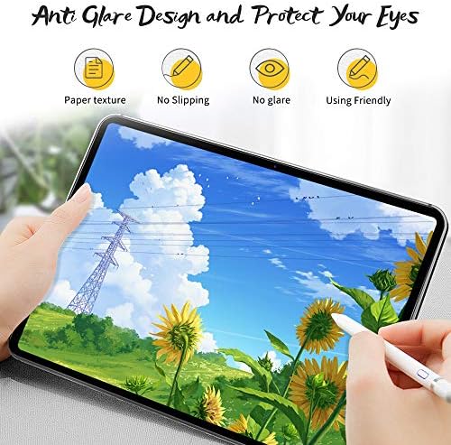 Junfire iPad Mini 6 Paperfeel Screen Protector 2021, iPad Mini 6 8,3 inch Anti Glare Matte Screen Film Compatibil cu Apple