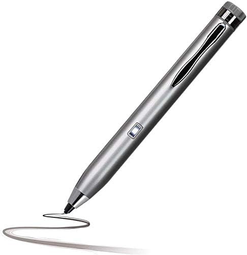 Broonel Silver Mini Fine Point Digital Stylus Pen compatibil cu tableta Lamzien 7
