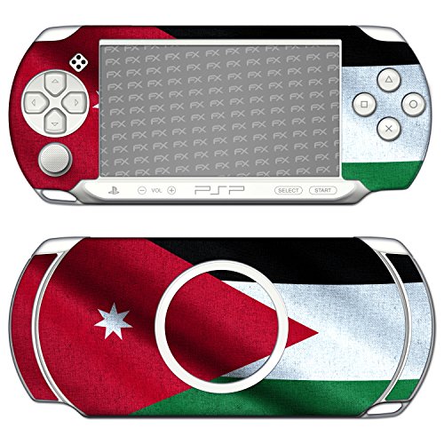 Sony PSP-E1000 / E1004 Proiectarea pielii „Steagul Jordanului” Autocolant decal pentru PSP-E1000 / E1004