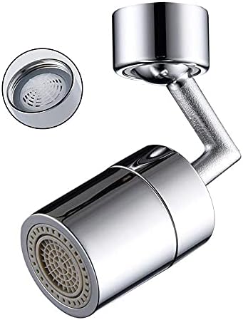 Capete de duș LXDZXY, robinet de filtru universal splash, 720 ° rotativ rotativ duză pivotabilă cap de robinet mobil de robinet