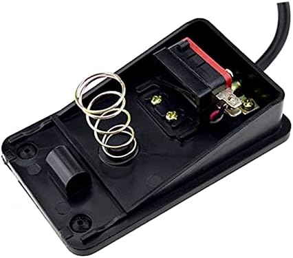 LIUGOU 1buc comutator electric cu pedală de picior controler de putere SPDT Pornit Oprit 1no1nc comutator momentan pentru mașină