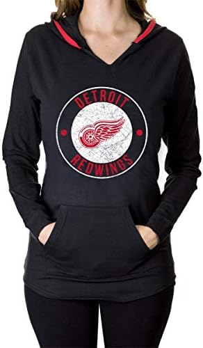 Logo -ul oficial al echipei NHL Ladies Terry Cover Up Fashion Hoodie Tunică
