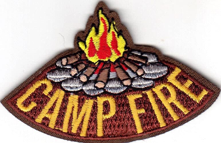 Campfire Ron pe patch -uri de tabără de camping scouts pui băiat fata