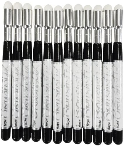Imaginează-ți meșteșuguri pensulele de vopsea pensule cu 12 pachete pensule mixte de vopsea media, nr.4 vârf de dalta