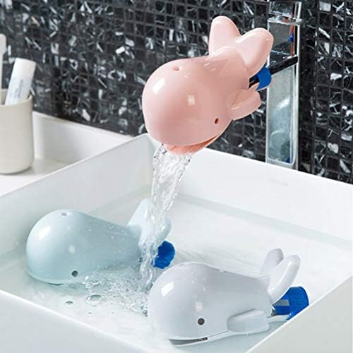 DOITOOL 3pcs balena Design robinet Extenders Plastic robinet Extender robinet extensie chiuveta mâner Extender pentru copil