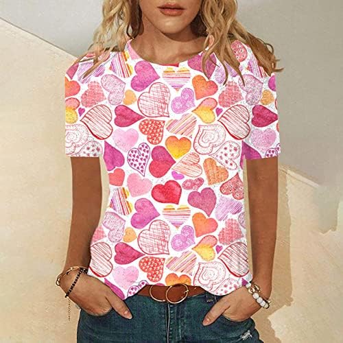 Femei Love Heart HankeerShirt Cămașă Valentine Valentine Happy Valentine's Day Tricouri Pullover Tops Bluză