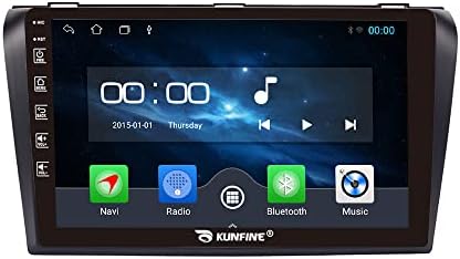 KUNFINE Android Radio CarPlay & amp; Android Auto Autoradio navigare auto Stereo Multimedia Player GPS Touchscreen RDS DSP