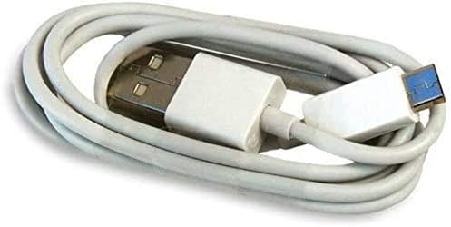 Cablu de încărcare USB HQRP pentru Barnes & Noble Nook Nook Simple Touch/Nook Touch Simple With Glowlight Ebook Reader, USB