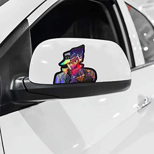 4 autocolante auto ambalate decalcomanii autocolante holografice impermeabile anime pentru mașini Accesorii pentru bara de