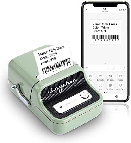 Producător de etichete inteligente B21 cu 230 de etichete Bluetooth Termal Preț de bare Etichetă Etichetă Etichetă Etichetă