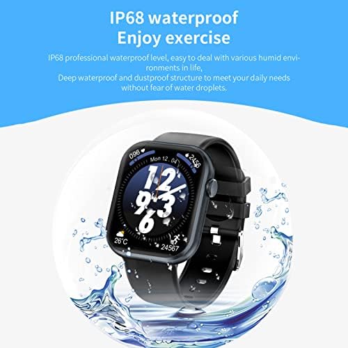 Docooler G20 de 1,83 inci pentru bărbați și femei Universal Smartwatch HD Ecran tactil color multiple Moduri sportive IP67 Impermeabil adecvat pentru Android iOS