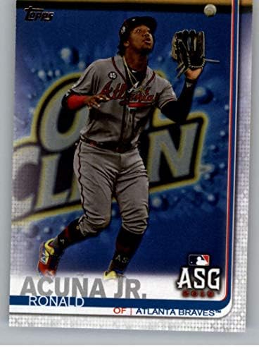 Actualizare Topps 2019 US220 Ronald Acuna Jr. Atlanta Braves MLB Card de tranzacționare de baseball