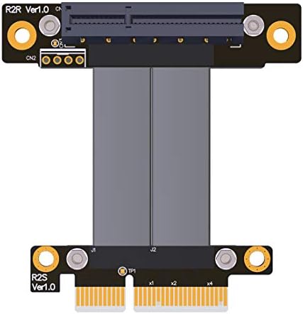 ADT-Link PCIe 3.0 X4 Cablu de extensie 32G/BPS PCI Express 4x Graphic SSD RAID Extender Conversion Card Card Vertical 270 R22SR