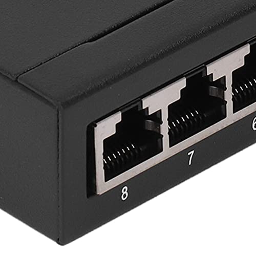Comutator Ethernet FTVOGE, 8 port al rețelei de rețea dopituri de despărțire și redare operație silențioasă SUA plug 100240v
