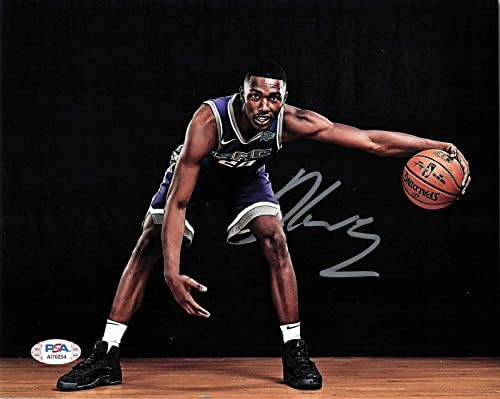 Harry Giles a semnat 8x10 Foto PSA/ADN Duke Autographed Sacramento Kings - Fotografii autografate NBA