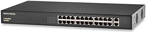 SignaMax SC10030 24 Port Fast Ethernet PoE+ Lite Switch Ethernet nemanied oferă până la 235W POE cu PoE+ suport pe toate porturile,