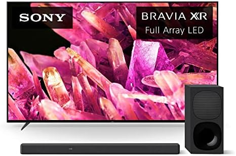 Sony 85 Inch 4K Ultra HD TV Seria X90K: Bravia XR Full Array LED Smart Google TV, Dolby Vision HDR, caracteristici Exclusive