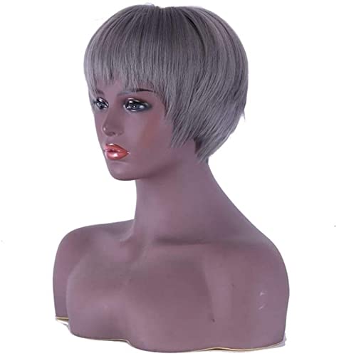 MOTOZA peruci femeie parul scurt peruca cap aer temperatură înaltă sârmă Rose net peruca capace sintetice panglica africane
