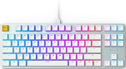 Tastatură glorioasă pentru jocuri personalizate-GMMK 85% la sută TKL-tastatură mecanică cu fir USB C - comutatoare RGB Hot