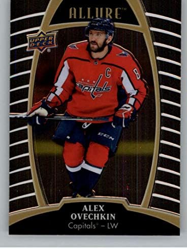 2019-20 ALLURE PENTRU PENTRU UPLAL 28 Alexander Alex Ovechkin Washington Capitale NHL Hockey Card de tranzacționare