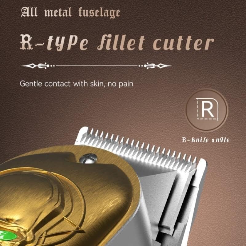 Sudemota Hair Clippers pentru bărbați, toate Metal Hairdressing Hair Trimmer pentru bărbați Salon Profesional electric hair