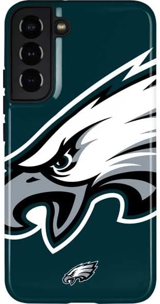 Skinit Pro Telefon caz compatibil cu Samsung Galaxy S22 Plus-licențiat oficial NFL Philadelphia Eagles mare Logo Design Verde