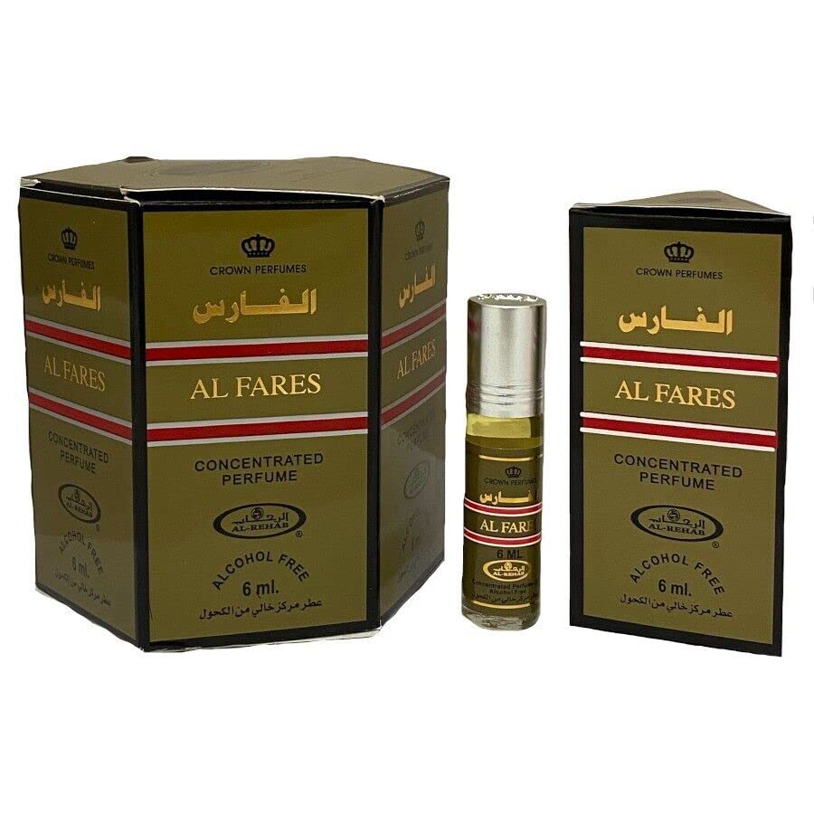 Al-rehab al tarifele attar alochol fără parfum de lungă durată 6ml.pack din 12