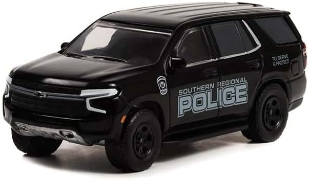 Greenlight 30342 Hot Pursuit-2021 Vehicul De Urmărire A Poliției Chevy Tahoe-Departamentul Regional De Poliție Din Sud, Pennsylvania