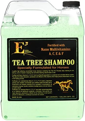 E3 produse de îngrijire Elite șampon pentru arbori de ceai pentru animale de companie, 1 gal
