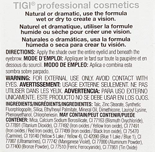 TIGI Cosmetics fard de pleoape unic de înaltă densitate, Blugi Skinny, 0,13 uncii
