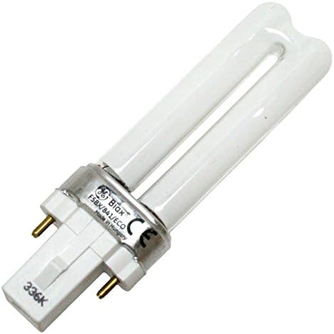 Ge 97553 - F5BX/841/ECO-bec Compact Fluorescent cu două tuburi de 5 wați, 4100K
