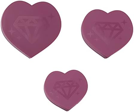Vifemify placă de desen cu stras, set de instrumente de stocare a cristalelor multifuncționale în formă de inimă pentru depozitare