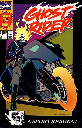 1990 Comics - Ghost Rider - 2nd Print - numărul 1 - Benzi desenate