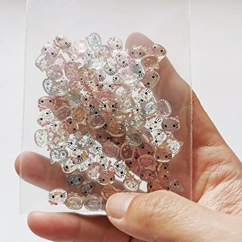 16pcs/lot drăguț de rășină de artă farmece animale fericite jeleu gummy dulce bomboane 3d decorare unghii accesorii de unghii