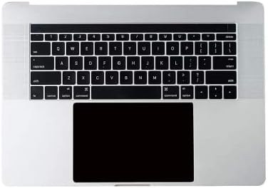 Ecomaholics Premium Trackpad Protector pentru Huawei MateBook D 14 Laptop de 14 inch, capac negru touch pad anti Scratch anti
