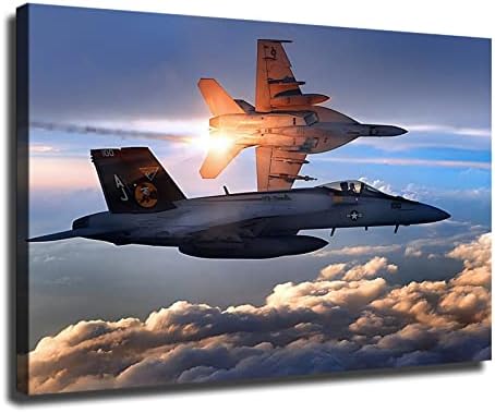 American F35 Jet Jet Jet Militar Jet FA-18 Hornet Fighter Attack Aircraft HD Pictures Home Decor Picting Dormitor Bucătărie