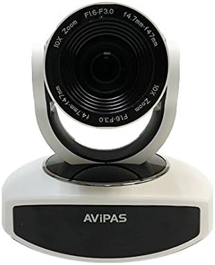 AVIPAS AV -1281W 10X HDMI PTZ Camera cu poe - alb