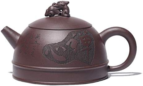 Liaanxiao - Cupa de ceai de argilă violet Originea Zen -ului de sculptură manuală și de ceainică de ghiveci: noroi violet