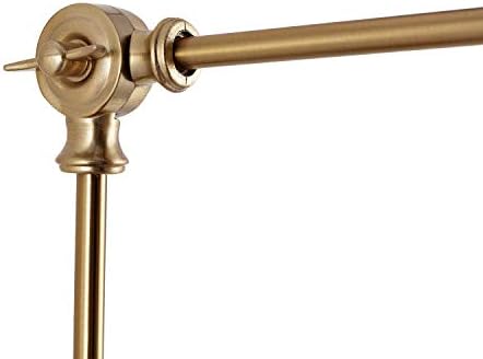 Wingbo Gold Swing Arm set de lămpi de perete din 2, aplice moderne reglabile montate pe perete, finisaj din alamă caldă
