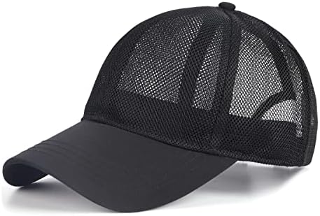 Caps de plasă de baseball Zylioo XXL, pălărie de alergare răcoroasă, capace de vară reglabile pentru capete mari 21,5 -25.5
