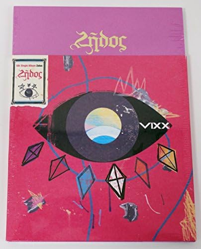 VIXX - ZELOS CD + 68P Photobook + Photocard + Set de fotografii cadou suplimentar