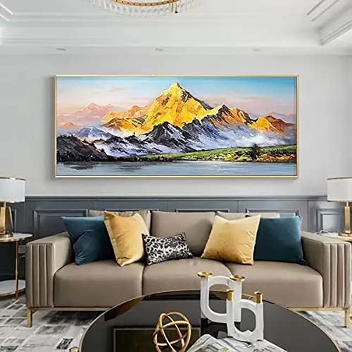 Instarry 5d DIY Diamond Picting Drill Full Mount Everest Peisaj Rinones Broderie decorațiuni pentru casă set 47.2x19.7 inch