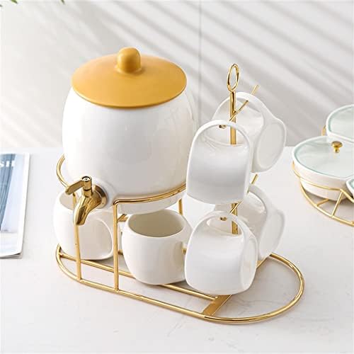Cupa Liuzh Set de ospitalitate a gospodăriei Cupa cu set de apă Combinație, ceainic rezistent la temperaturi ridicate cu robinet