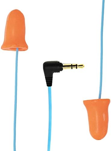 Plugfones Hybrid Earplg -earbud de bază - căști care reduce zgomotul - portocaliu