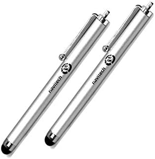 Navitech Twin Pack Stylus Pens - Aluminum Metal Universal Stylus Sten - Compatibil cu Samsung Galaxy S9 G960U