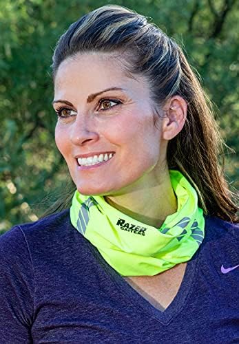 Gâtul de gât pentru femei și bărbați - echipament de alergare reflectorizant - Gaiter pentru construcții sportive