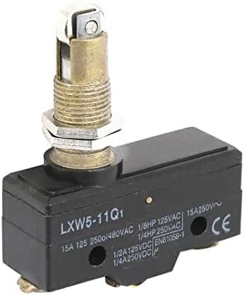 AHAFEI 1buc Lxw5-11q1 paralel cu role Piston micro comutator Micro comutator AC 125V / 250V 15a Auto Reset comutator limită