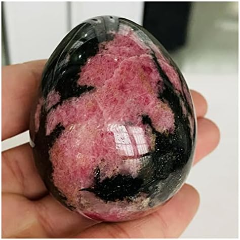 Omuci Natural Rose Stone Crystal Quartz Gem Egg Egg Reiki Cameră decor mobilier pentru casă