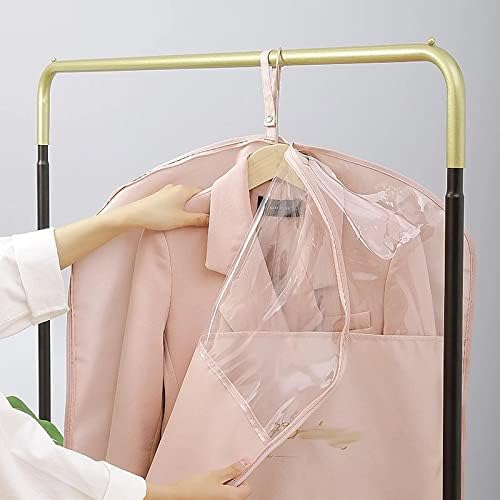 DINGZZ haine praf acoperă garderoba îmbrăcăminte rochie costum haina stocare sac caz agățat haine transparente dulap Organizator