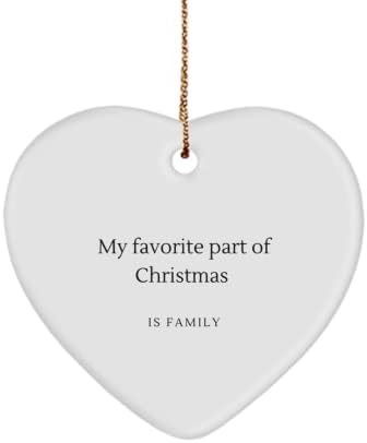 Partea mea preferată de Crăciun este familia.